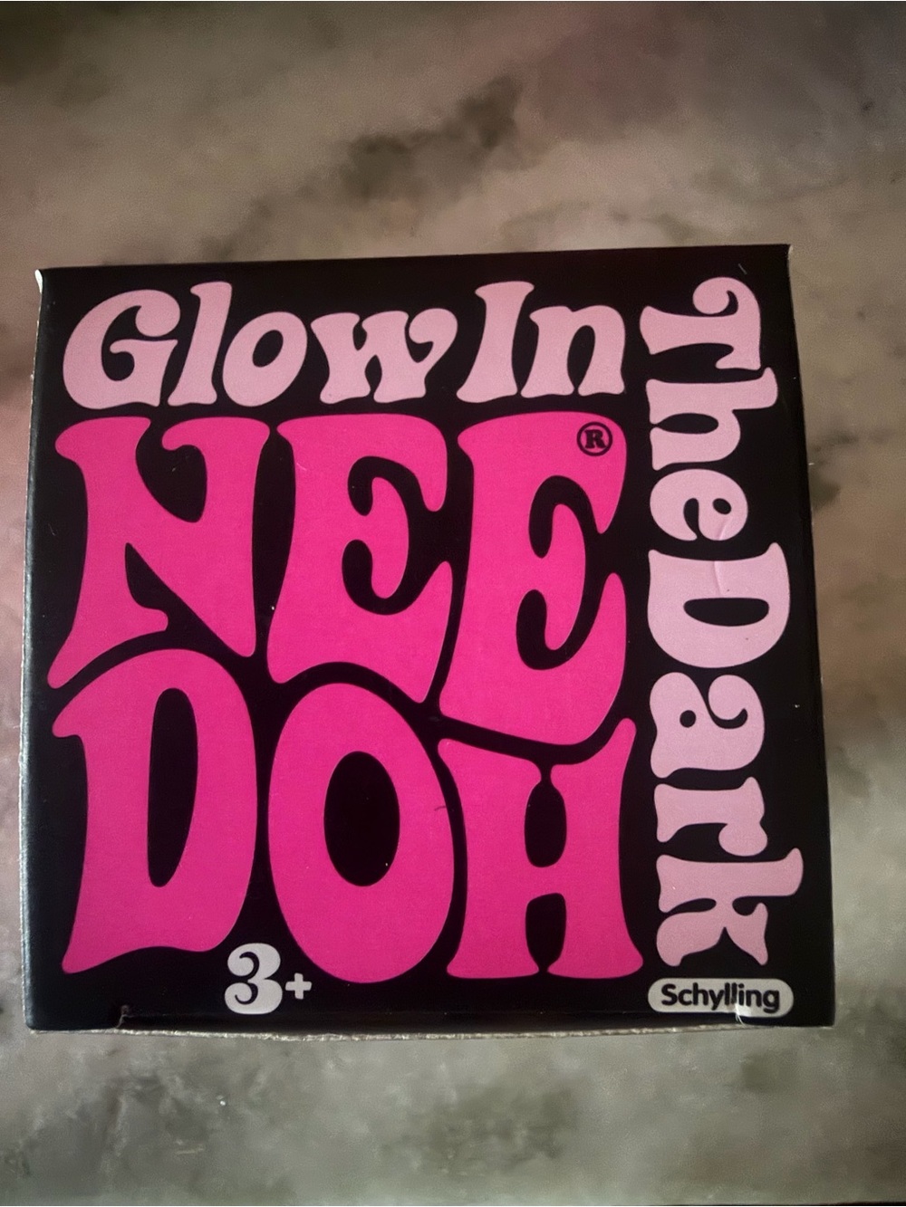 Glow In The Dark NeeDoh - Pink